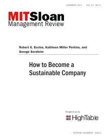 How to become a SUSTAINABLE-COMPANY MIT Eccles1.pdf